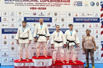 Золото и серебро на Всероссийских соревнований Общества «Динамо» по дзюдо
